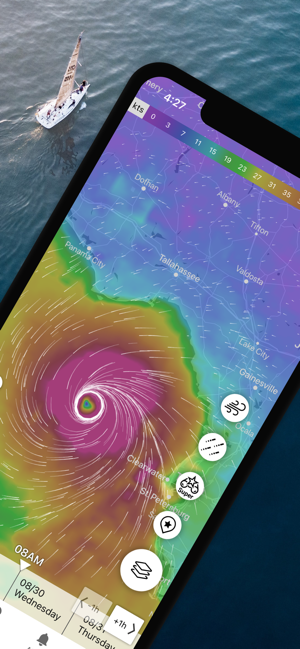 WindfinderPro:风力与气象图‬iPhone版