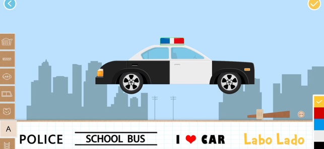 Labo积木汽车2儿童游戏(完整版):警车消防车卡车创造游戏‬iPhone版