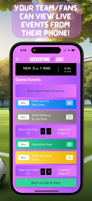 SoccerTime Live!iPhone版