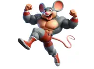 Mouse Wrestler StickersiPhone版