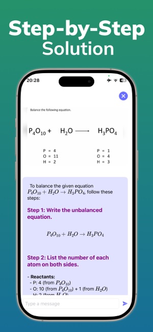 Chemistry Solver: AI ScanneriPhone版