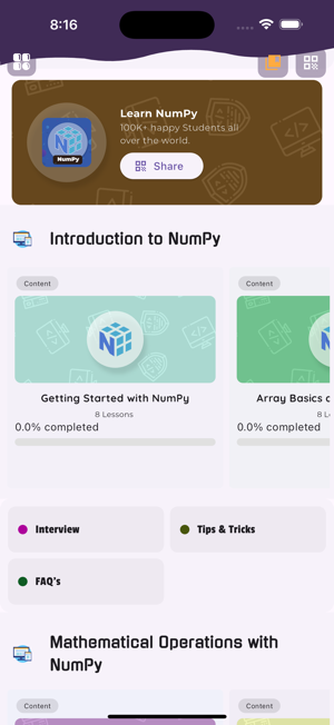 Learn NumPyiPhone版