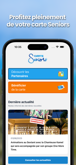 Carte SeniorsiPhone版