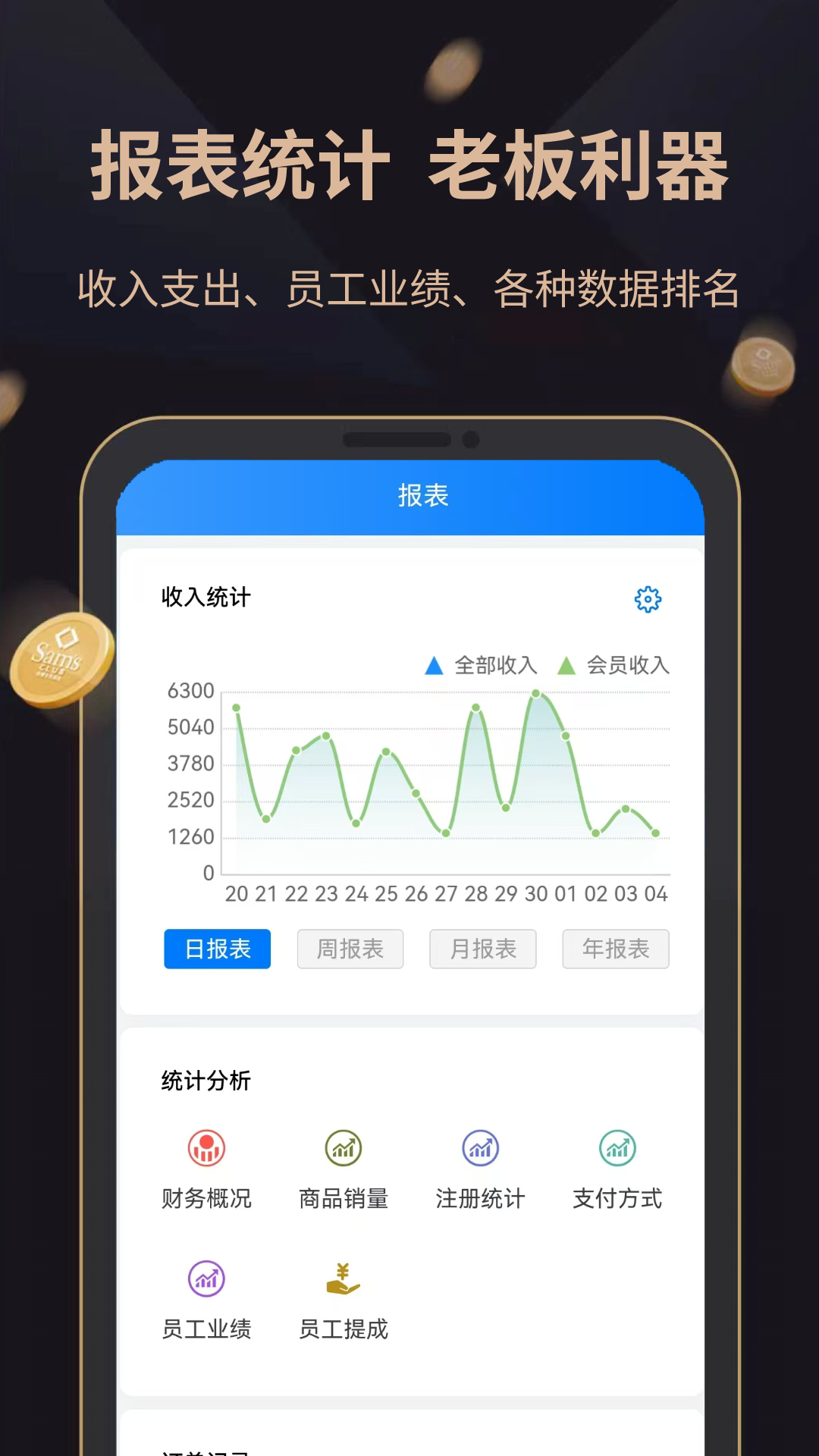 飛飛會(huì)員管理收銀系統(tǒng)鴻蒙版