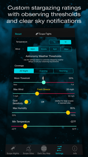 ScopeNightsAstronomyWeatheriPhone版