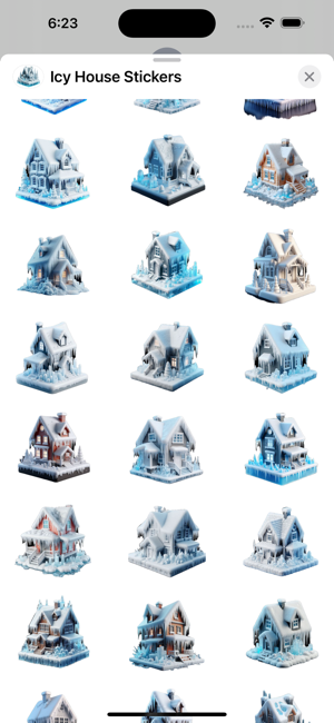 Icy House StickersiPhone版