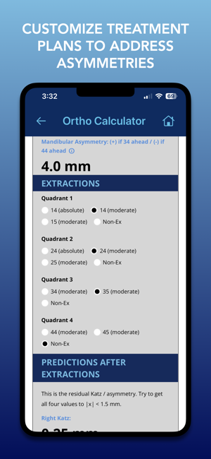 Ortho CalculatoriPhone版