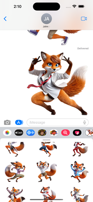 Foxy Fox StickersiPhone版