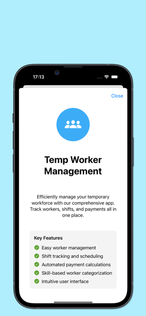 Temporary Worker ManagementiPhone版