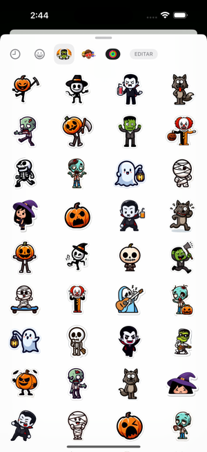 Monster Halloween Fun StickersiPhone版