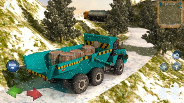 雪地运输卡车模拟器