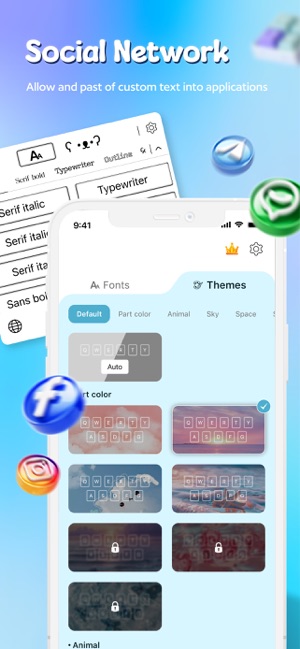 Fonts Keyboard ThemesiPhone版