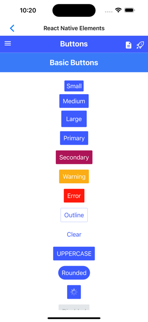 Expo&ReactNativecomponentsiPhone版