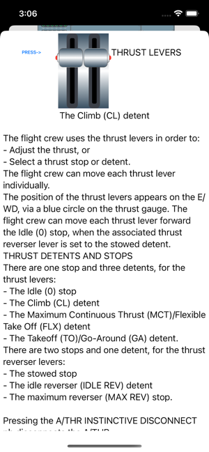 A330CockpitiPhone版