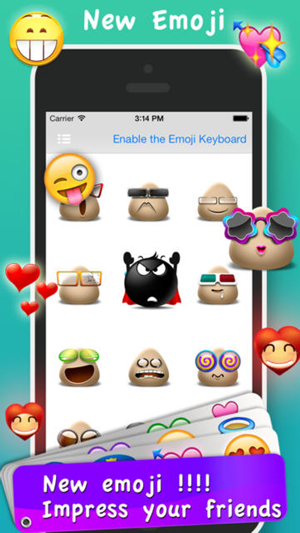 EmojiEmoticons&Animated3DSmileysPROiPhone版