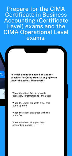 CIMA Certificate & OperationaliPhone版