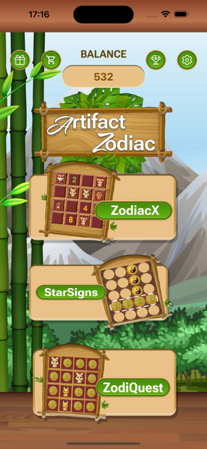 Artifact Zodiac: Triple GamesiPhone版