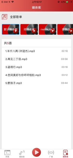 IP网络广播iPhone版