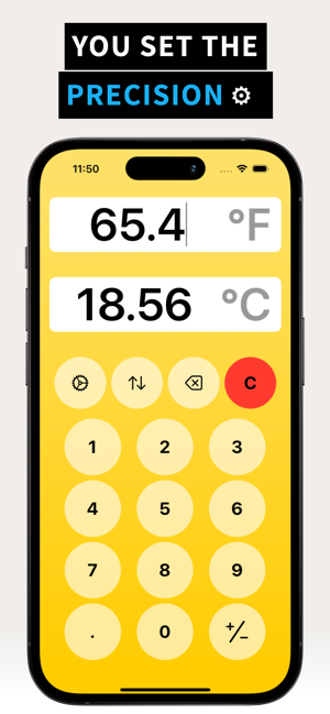 Celsius to Fahrenheit C to FiPhone版