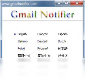 Google Gmail NotifierPC版