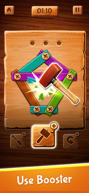 King Unscrew Nut Puzzle GamesiPhone版