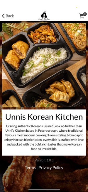 Unnis Korean KitcheniPhone版