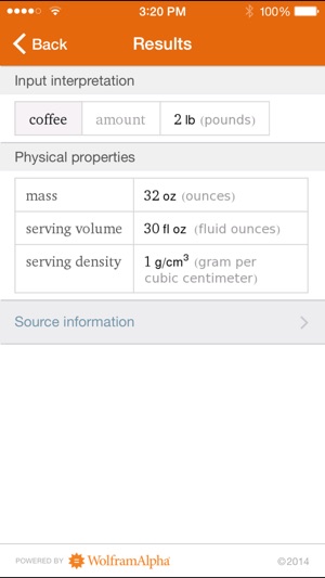 WolframCulinaryMathematicsReferenceAppiPhone版