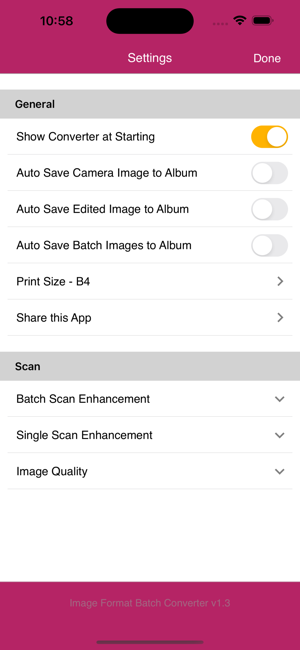 ImageFormatBatchConverteriPhone版