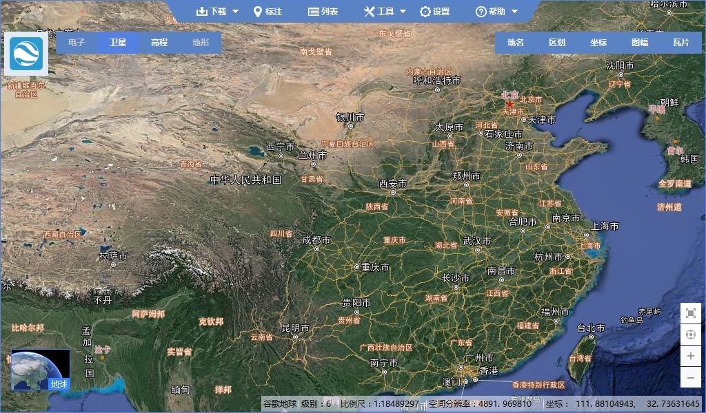 地圖軟件電腦版哪個(gè)好-免費(fèi)的電腦版地圖軟件推薦-電腦地圖軟件排行榜前十名