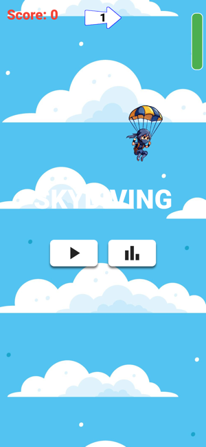 Skydiving: Blue SkyiPhone版