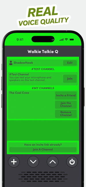 Walkie Talkie QiPhone版