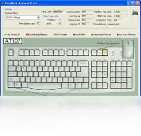 PassMark KeyboardTestPC版