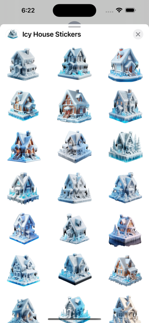 Icy House StickersiPhone版