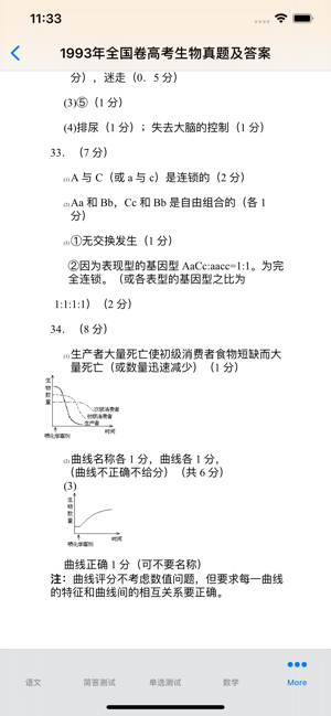 高考真題匯總(全)iPhone版