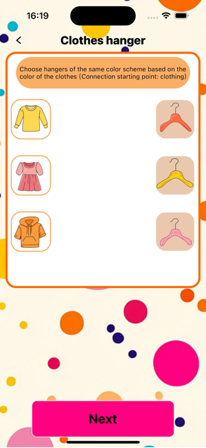 Clothes hanger option gameiPhone版