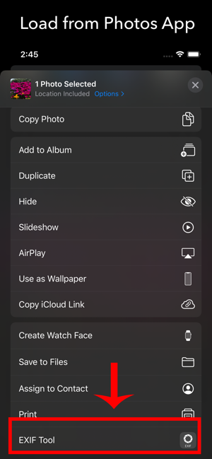 EXIFTooliPhone版