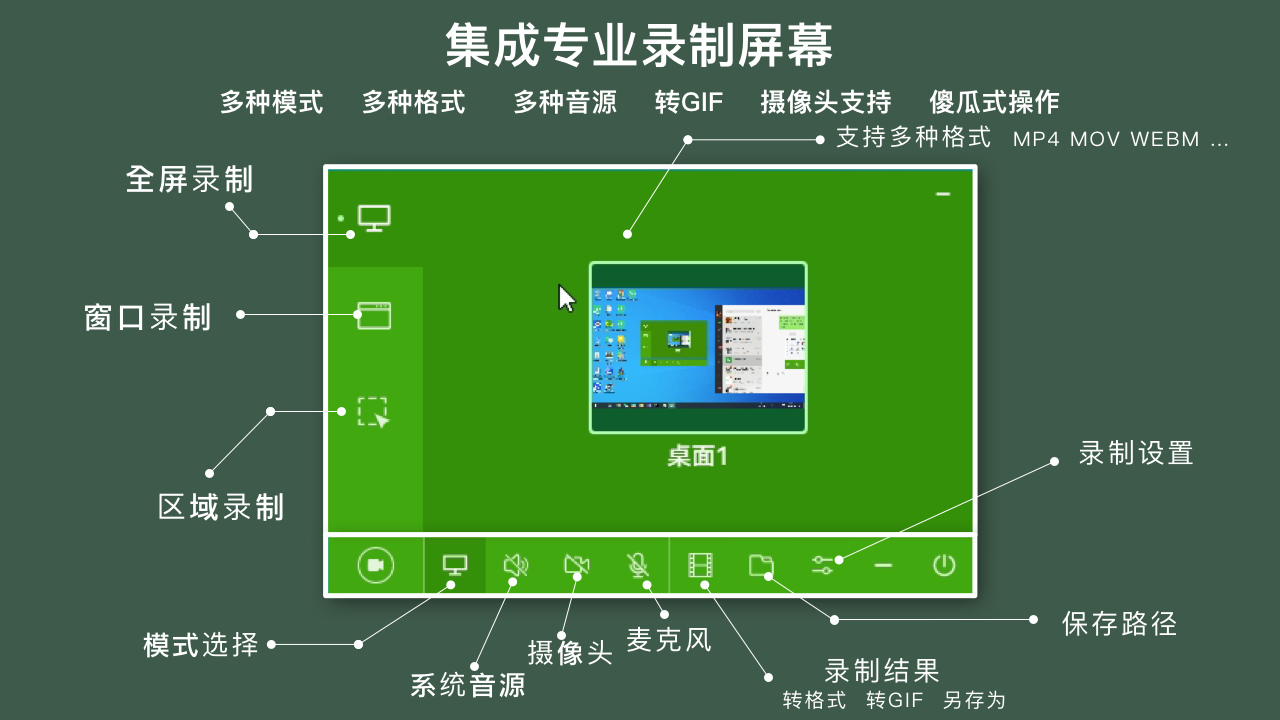 氢贝截图录屏工具箱PC版