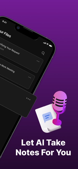AI Note Taker AppiPhone版