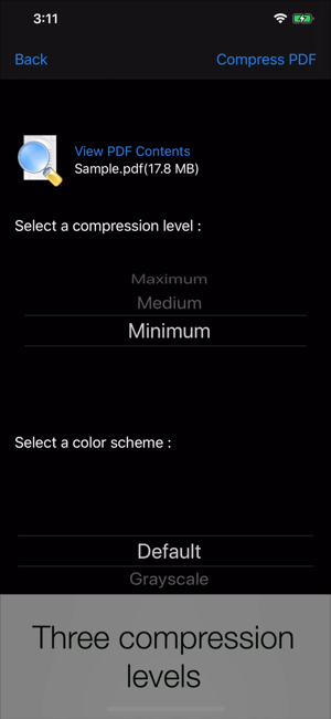 PDFSizeCompressoriPhone版