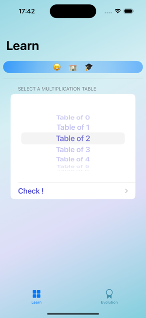 Learn tables!iPhone版