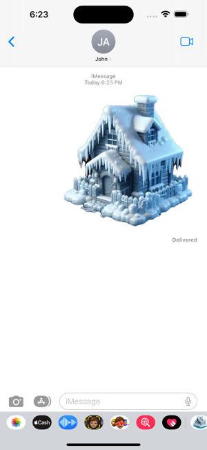 Icy House StickersiPhone版