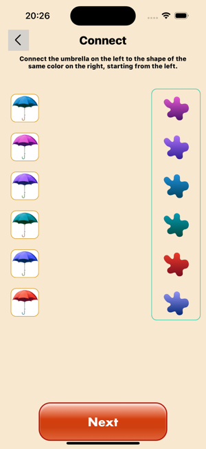 Umbrella match and countiPhone版