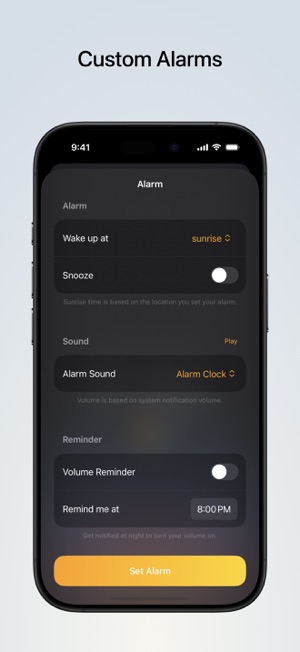 Sun Alarm: Sunrise Alarm ClockiPhone版