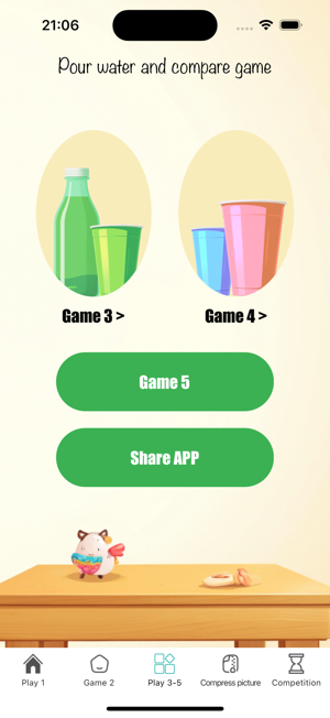 Pour water and compare gameiPhone版