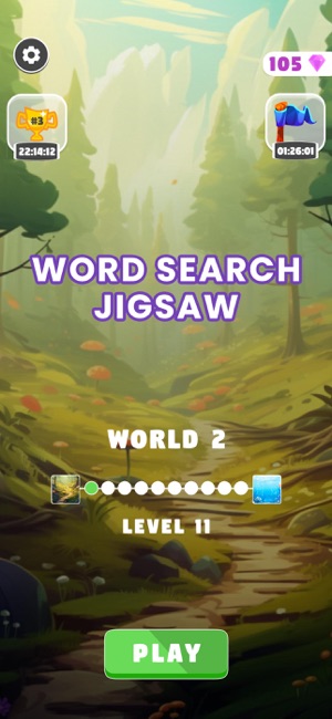 Word Search JigsawiPhone版