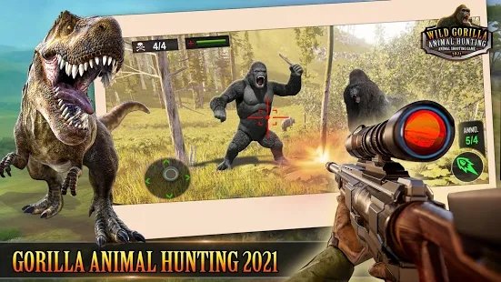 狩猎野生大猩猩2021