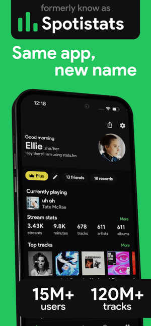 stats.fmforSpotifyMusicAppiPhone版