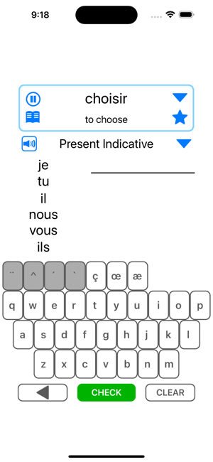 French Verb DrillsiPhone版