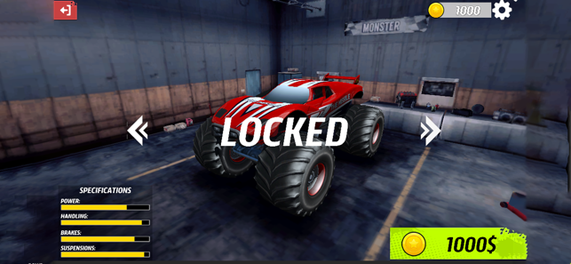 Monster Truck Parking RampiPhone版