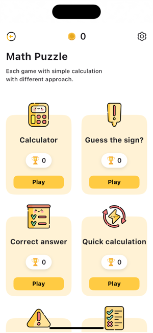 Mathz GameziPhone版